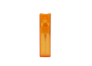 بطری عطر شیشه ای قابل شارژ پرتقال پرتقال 10ml Atomizer مربع شکل