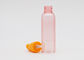 بطری های اسپری پلاستیکی قابل شارژ 18 میلی متر 60 میلی متر صورتی با پمپ گلگیر زیبا