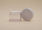 ظروف کرم آرایشی و بهداشتی 30ml استوانه ای دور اوپال ، حاوی بدن روشن و سفید با PETG