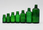 پاک کننده های بطری رنگی و رنگی کهربایی کهربا سبز رنگ کلی اندازه گردن 18 میلی متر را پاک کنید