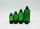 بطری های شیشه ای آرایشی سبز 50 میلی لیتر 1 Oz