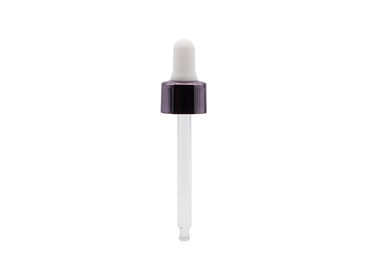 آلومینیوم Purple Dropper 18 میلی متر پیپت روغن اساسی برای روغن مراقبت از پوست