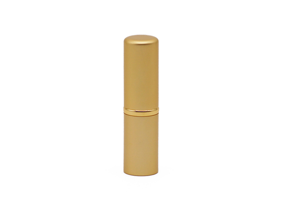 ظرف لوله رژ لب طلایی مات آنتیک 3.5 گرمی اسنپ فله