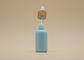 نمونه های رایگان بطری های شیشه ای روغنی با رنگ آبی رنگ با Dropper بامبو