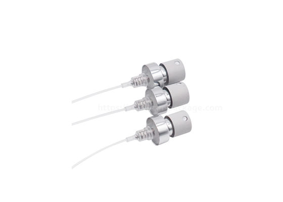 پمپ اسپری عطر کریپ آلومینیوم بدون ریزش رنگ سفید Fea18 Cosmetic