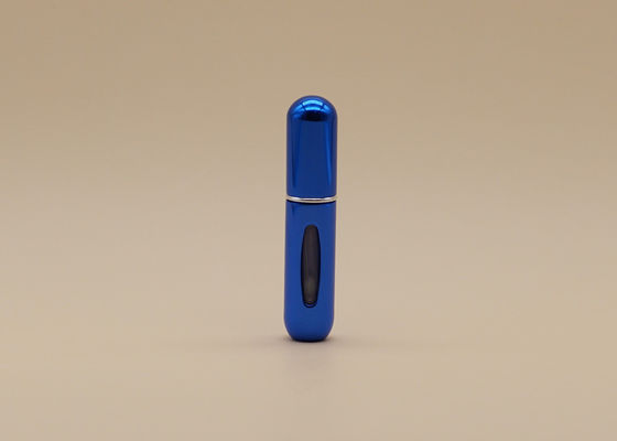 اسپری بطری اسپری بطری قابل شارژ رویال آبی 5ml برای بسته بندی لوازم آرایشی مایع