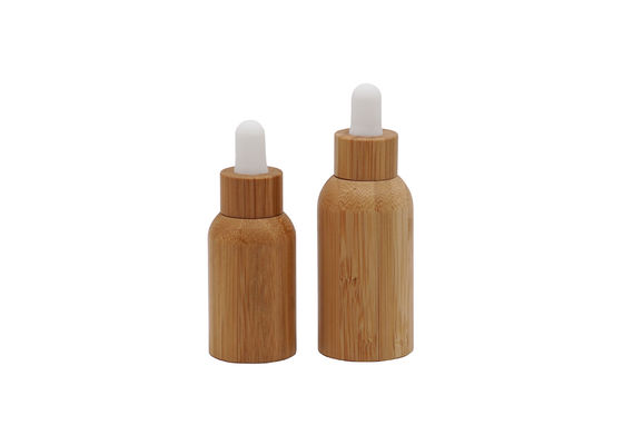 Carving Craft 30ml 18/410 بطری قطره چکان شیشه ای بامبو