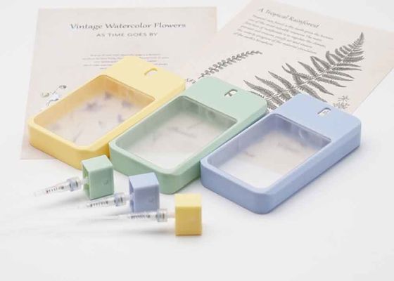 بطری کارت اعتباری بطری عطر پلاستیکی شفاف 38 میلی لیتری