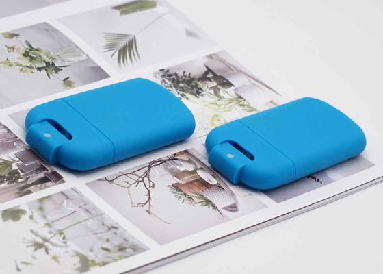 بطری اسپری عطر مینی پلاستیکی عطرساز 25 میلی لیتری رنگ آبی زیبا