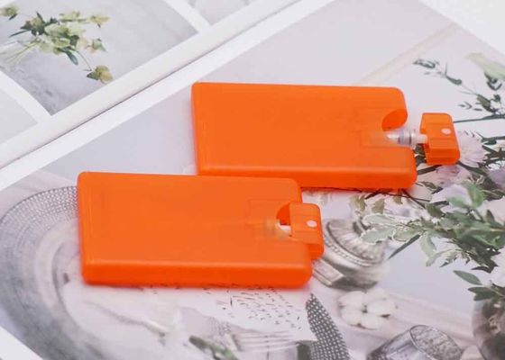 اسپری عطر 20 میلی لیتری بطری پلاستیکی Fine Mist رنگ نارنجی شفاف